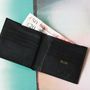 Personalised Mens Luxury Leather Billfold Wallet, thumbnail 1 of 9