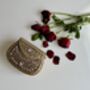 Shiraz Mini Kundan Pink And Gold Clutch, thumbnail 4 of 9