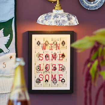 Ace Of Spades Vintage Playing Cards Print, 2 of 6