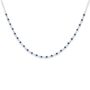 Panacea Silver Plated Gemstone Necklaces, thumbnail 6 of 12