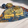 Klimt Art Tree Of Life Print Silk Scarf, thumbnail 1 of 6