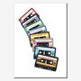 Personalised Cassette Print Music Lover Gift, thumbnail 6 of 7