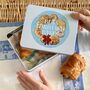 Personalised Pastry Wreath Biscuit Tin, thumbnail 1 of 8