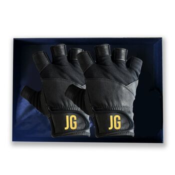 Personalised Cycling Gloves Full Leather In Gift Box, 3 of 3