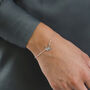 Swooping Swallow Sterling Silver Bracelet, thumbnail 1 of 10