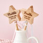 Personalised Flower Girl Or Page Boy Wooden Wand, thumbnail 1 of 3