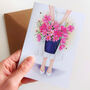 Pack Of Flower People Greeting Cards, thumbnail 3 of 12