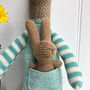 Knitted Kangaroo Soft Toy, thumbnail 2 of 4