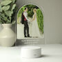 Personalised Mr And Mrs Photo Frame LED, thumbnail 4 of 8