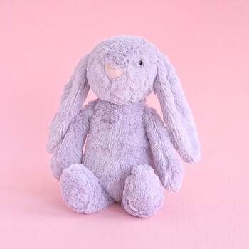 Personalised Lilac Baby Bunny, 3 of 4