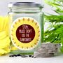 Personalised 'Don't Kill Me' Sunflower Jar Grow Kit, thumbnail 2 of 12