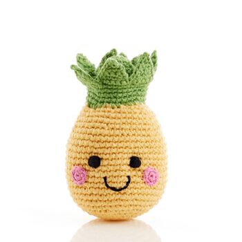 Handmade Pineapple Fair Trade Toy, 4 of 4