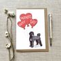 Personalised Portuguese Water Dog Mother's Day Card, thumbnail 1 of 2