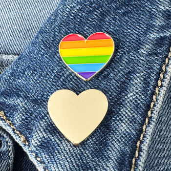 Happy Mothers Day Heart Pin Badge, 9 of 9