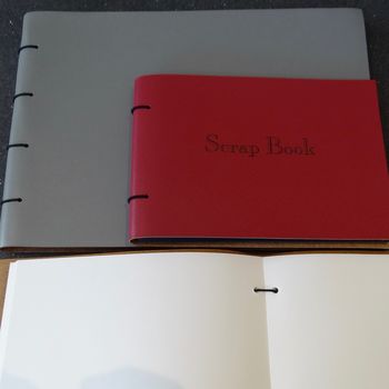 Personalised Leather Wedding Planner Scrapbook, 11 of 11
