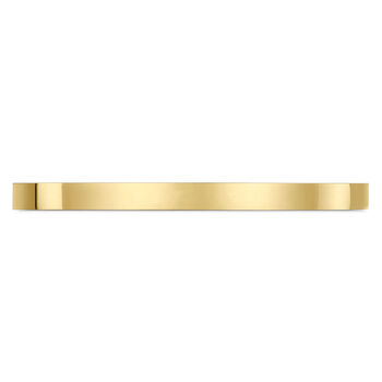 Personalised Cuff Bangle 18 K Gold Plated Solid Silver, 4 of 6