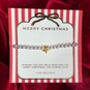 Merry Christmas Star Bracelet, thumbnail 2 of 2
