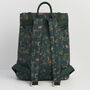 Into The Woods Green Buckle Medium Backpack, thumbnail 6 of 8