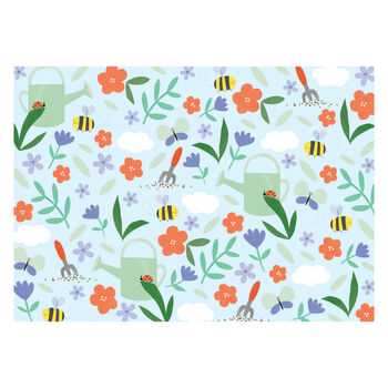 Personalised Bee And Flower Garden Notecards, 3 of 4