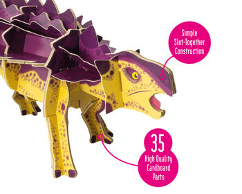 Build Your Own Personalised Ankylosaurus, 4 of 7