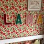Contrasting Trim Corduroy Fabric Letters, thumbnail 5 of 12