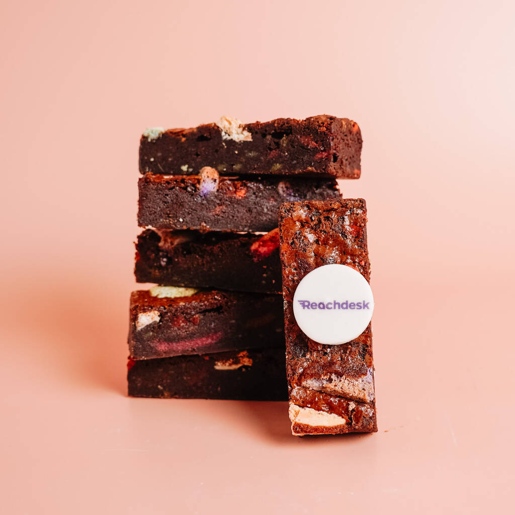 Anna's Secret Ingredient Brownie Box, With Logo Toppers, 1 of 1