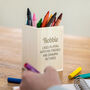 Personalised Childrens Pencil Pot, thumbnail 3 of 4