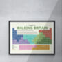 Walking Britain Periodic Table Art Print, thumbnail 4 of 10