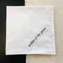 Mother Of The Bride/Groom Embroidered Handkerchief, thumbnail 2 of 3
