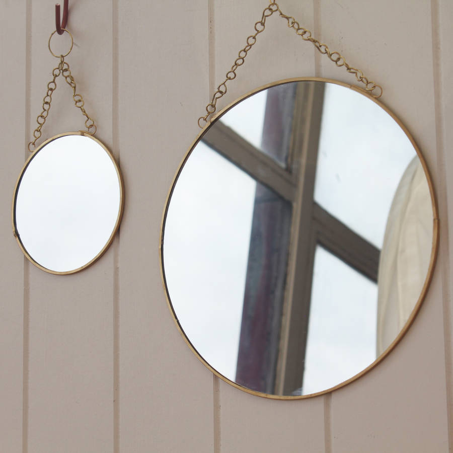 Brass Circular Mirror With Chain. Brass Circular Mirror With Chain By Posh Totty Designs Interiors brass circular mirror with chain. brass circular mirror with chain by posh totty designs interiors