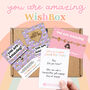 You Are Amazing Wish Box, Letterbox Gift Box, thumbnail 1 of 3