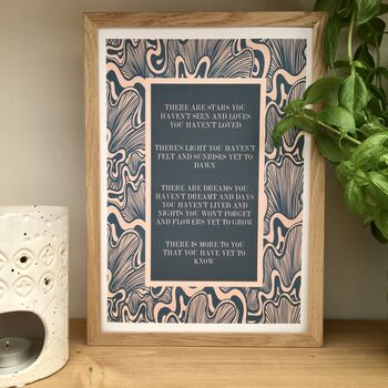 'There Are Stars' Inspirational Quote Print, 7 of 8