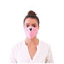 Pink Animal Inspired Adult Face Mask, thumbnail 1 of 4