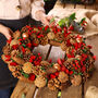 Large Canterbury Wreath Candle Holder Table Centrepiece, thumbnail 3 of 5