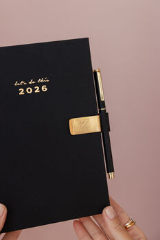 Pen Holder/Pen Clip For Planners And Notebooks, 7 of 10