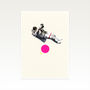 Float Astronaut In Space Art Print, thumbnail 2 of 2