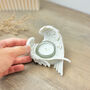 White Angel Wing Tealight Holder Gift For Christening, thumbnail 5 of 10