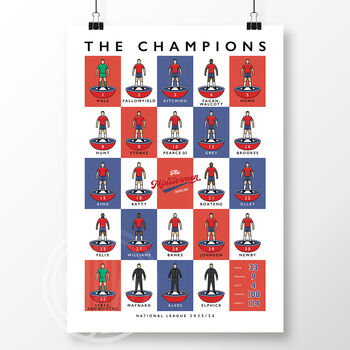 York City The Champions Squad 25/26 Poster, 2 of 6