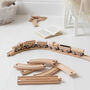 Personalised Wooden Train Set And Oval Track, thumbnail 2 of 7