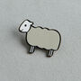 Sheep Enamel Pin, thumbnail 1 of 5