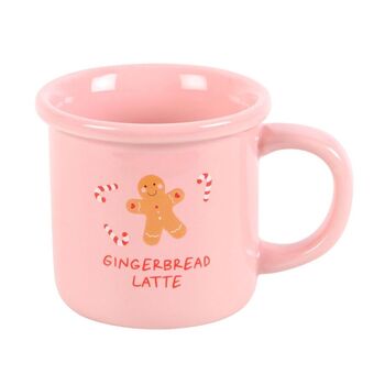 Pink Gingerbread Latte Mug, 2 of 3