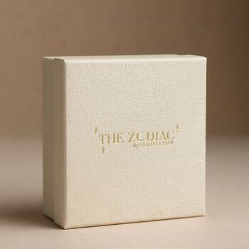 Gemini Zodiac Necklace 18k Gold Plated Gift, 3 of 7