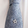 Geometric Star Tie Pin. Graduation Gift For Him, thumbnail 6 of 12