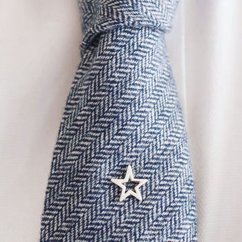 Geometric Star Tie Pin. Graduation Gift For Him, 6 of 12