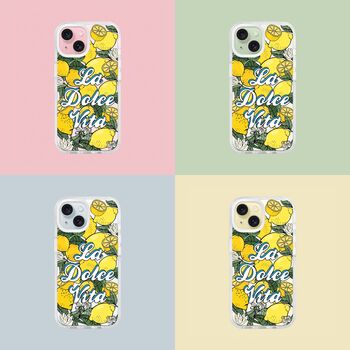 La Dolce Vita Lemon Phone Case For iPhone, 8 of 8