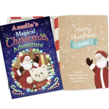 Personalised Magical Christmas Adventure Story Book, 2 of 6