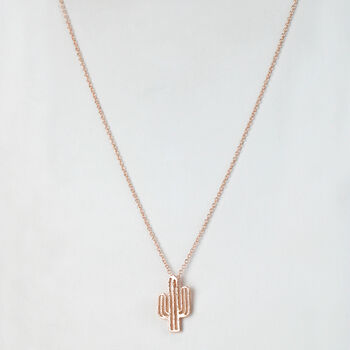 Cactus Pendant Necklace, 3 of 5
