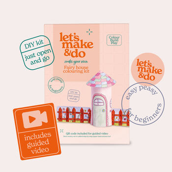 Make Your Own Fairy And Fairy House Creative Craft Set, 7 of 11