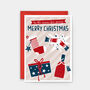 Christmas Gifts Cards. Single Card Or Pack Of Six, thumbnail 3 of 3