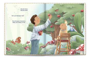 Personalised Children's Book, First Father's Day, Magical Moments With Daddy, 6 of 12